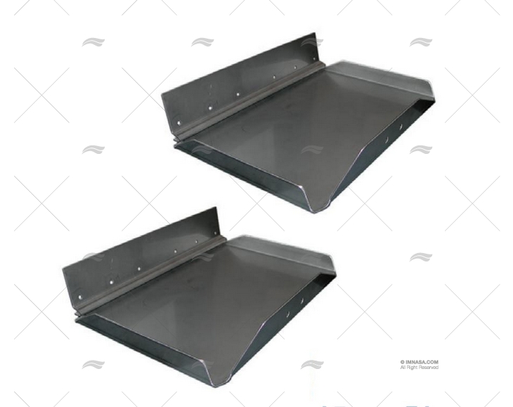 LAMIERA FLAPS 760X400mm  30"x16" RINFORZ.