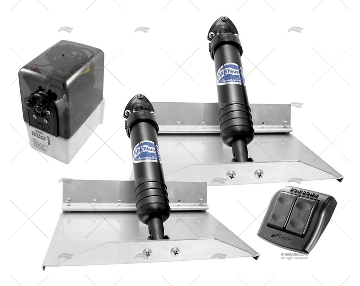 CONJUNTO FLAPS 300 x 230mm 12V 12"x 9" BENNETT