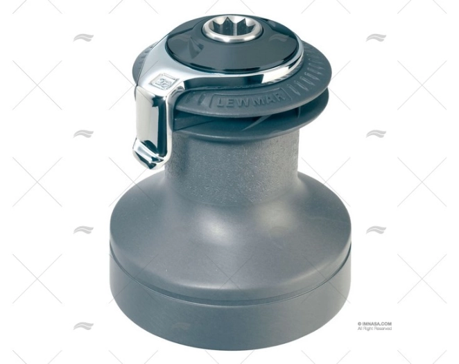 GUINCHO AUTO-CAZANTE 40ST 2 VEL. CROMADO LEWMAR
