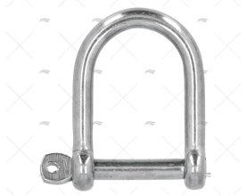 SHACKLE WIDE S.S. 6mm