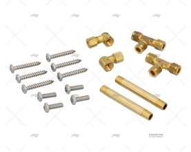 SET RACCORDI DOPPIO PISTONE BENNETT
