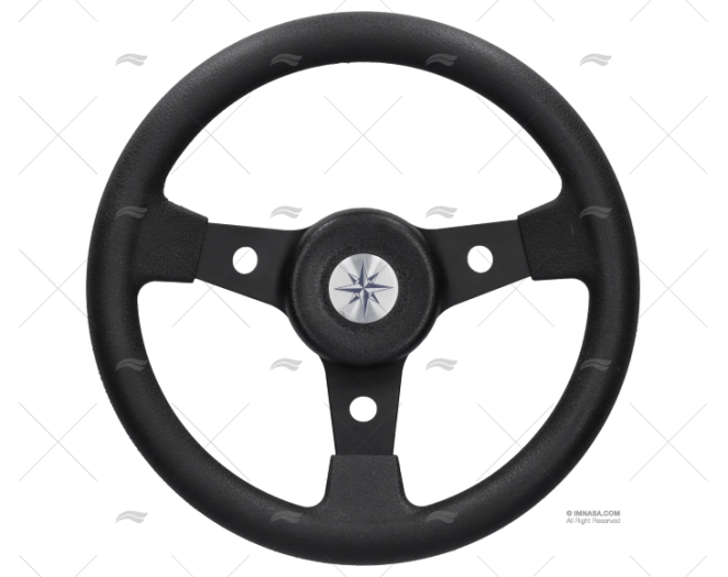 VOLANTE 310mm DELFINO   PRETO  P675 VOLANTI LUISI