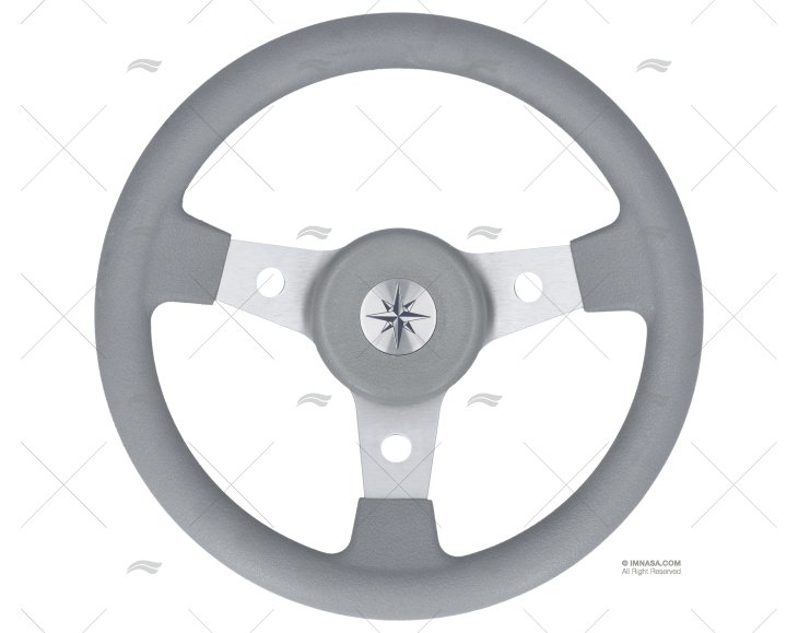 RUOTA DEL TIMONE 310mm DELFINO   GRIGIO   P675 VOLANTI LUISI