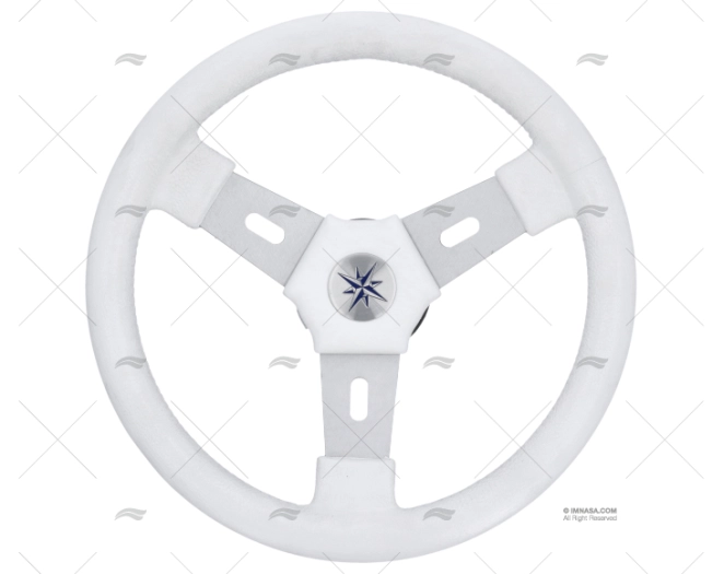 RUOTA DEL TIMONE 320mm ELBA      BIANCO P675 VOLANTI LUISI