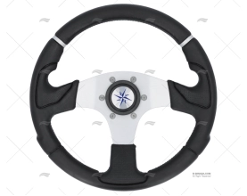RUOTA DEL TIMONE 320mm NISIDIA   NERO  P675 VOLANTI LUISI