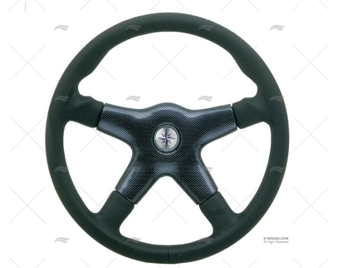RUOTA DEL TIMONE 365mm CAPRI     NERO  P675 VOLANTI LUISI