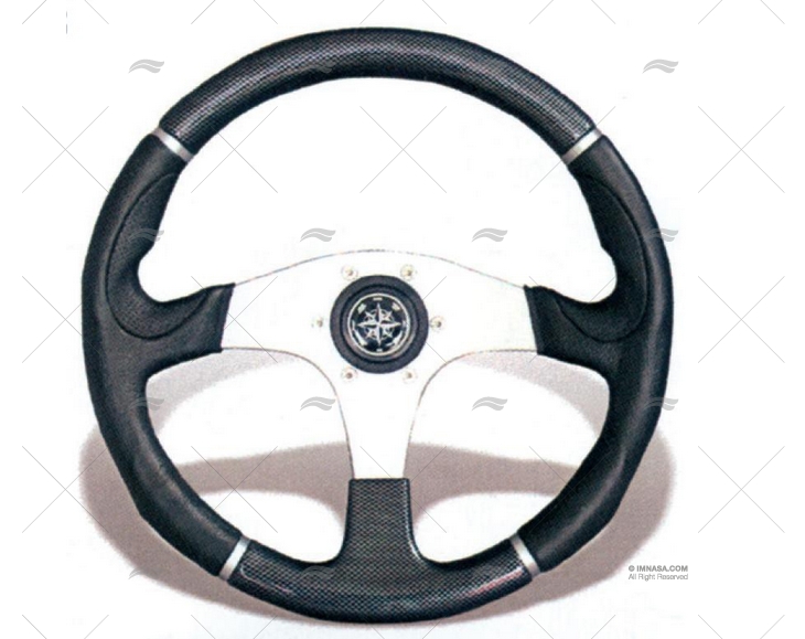 RUOTA DEL TIMONE 355mm EVO 355   NERO  P675 VOLANTI LUISI