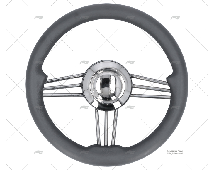 RUOTA DEL TIMONE 350mm VERDE II  GRIGIO SAVORETTI ARMANDO