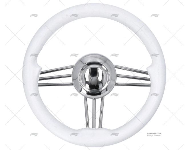 RUOTA DEL TIMONE 350mm VERDE II  BIANCO SAVORETTI ARMANDO