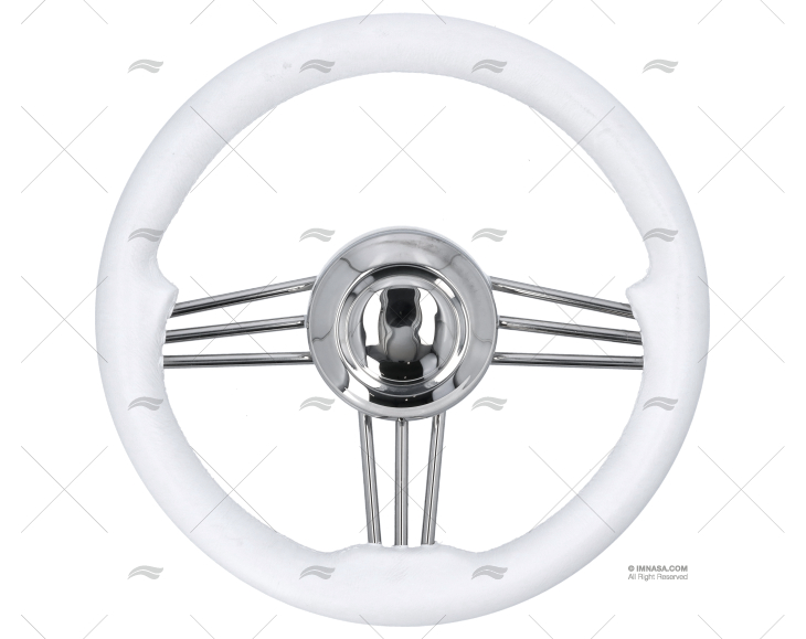 RUOTA DEL TIMONE 350mm VERDE II  BIANCO SAVORETTI ARMANDO