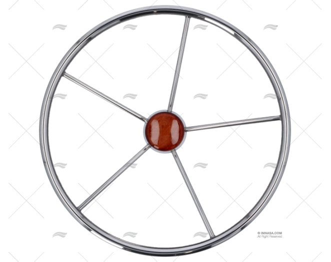 RODA LEME  450mm 5R INOX SAVORETTI ARMANDO