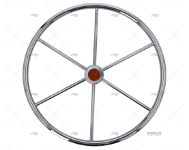 RUOTA TIMONE  600mm 5R INOX SAVORETTI ARMANDO