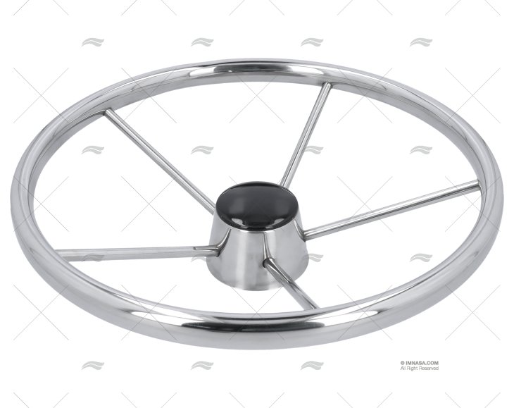 RODA LEME  390mm 5R INOX 25º
