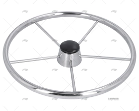 RODA LEME  450mm 5R INOX