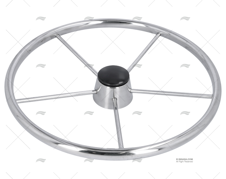 RODA LEME  450mm 5R INOX