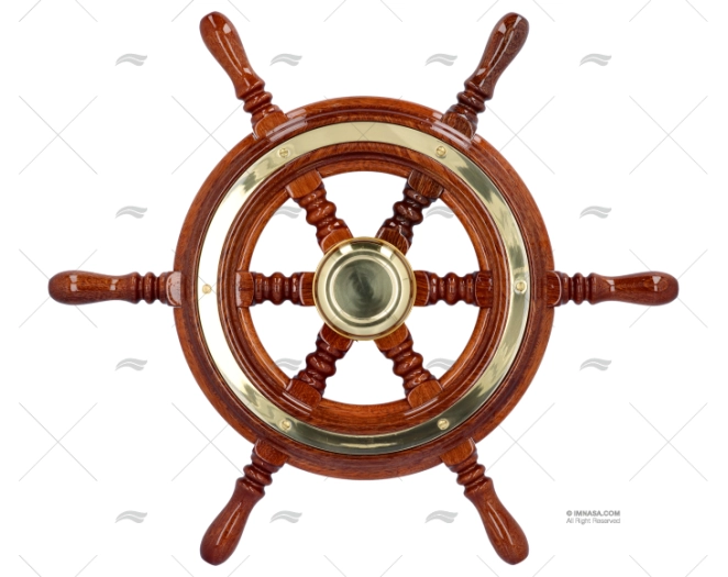 RODA LEME  420mm 6R MADEIRA EMBELEZADOR SAVORETTI ARMANDO