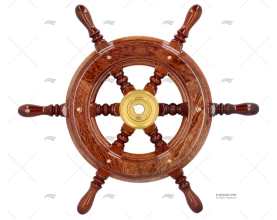 WHEEL RUDDER  420mm 6R WOODEN SAVORETTI ARMANDO