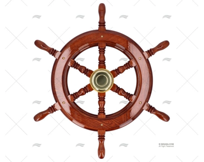 WHEEL RUDDER  650mm 6R WOOD SAVORETTI ARMANDO