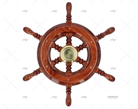 ROUE GOUVERNAIL  370mm 6R BOIS SAVORETTI ARMANDO
