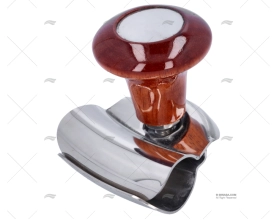 EMPUNHADURA RODA LEME TUBO MADEIRA SAVORETTI ARMANDO