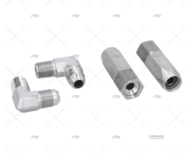 CYLINDER FITTINGS SET FOR TUBE 8mm LECOMBLE SCHMITT