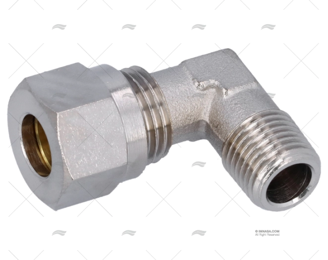 RACCORD COTOVELO 10/8-1/4'' RIVIERA