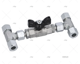 VALVOLA BY-PASS TUBO RIGIDO 10mm LECOMBLE SCHMITT