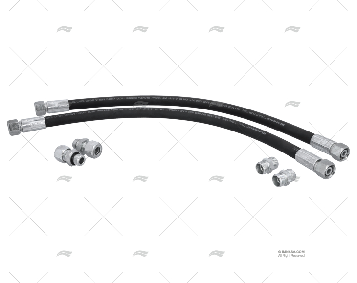 JOGO RACORES FLEXÍVEIS G3/8 12mm LECOMBLE SCHMITT