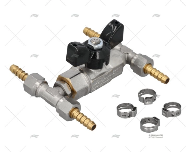 VALVOLA BY-PASS PER 6mm LECOMBLE SCHMITT