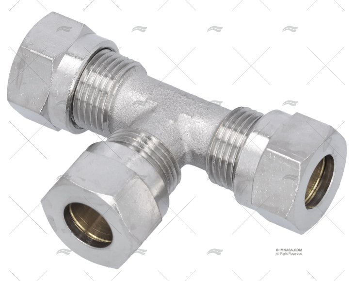 RACCORD T UNIÃO 10/8 1/4" RIVIERA