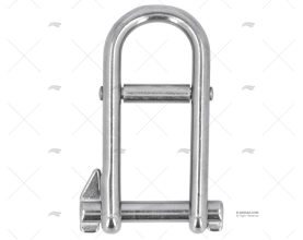 SHACKLE KEYPIN WITH BAR 8mm S.S.316