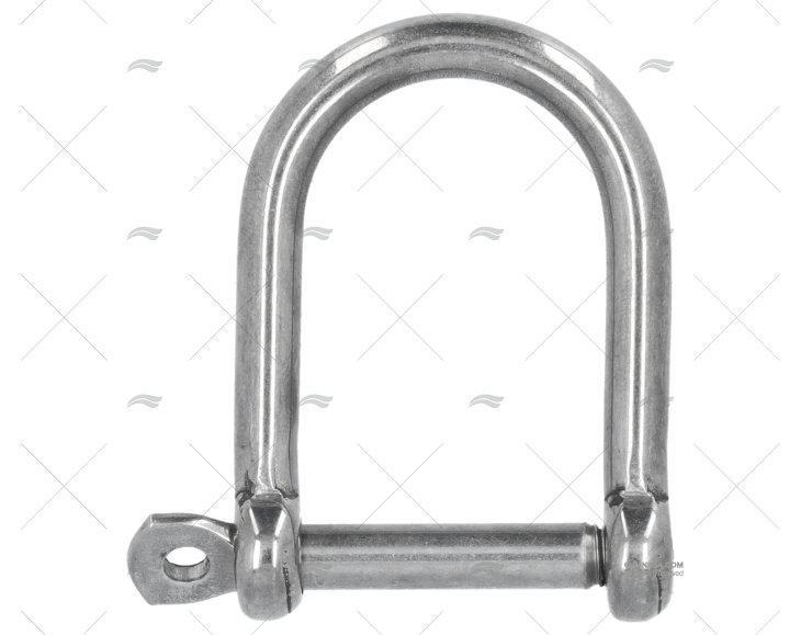 SHACKLE WIDE  6mm S.S.316