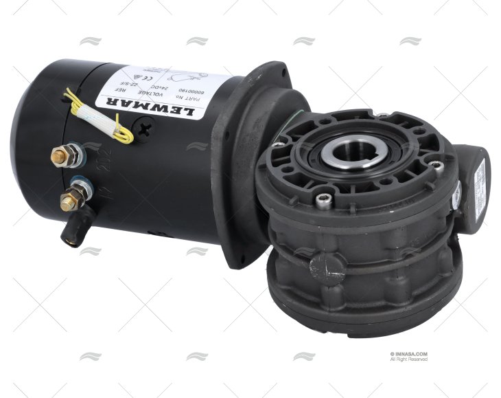 MOTORE WINCH 24V  900W RIDUTTORE 40-48 LEWMAR