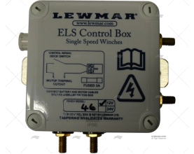 CAIXA CONTROLO 12V/24 P/GUINCHO 40/65/58 LEWMAR