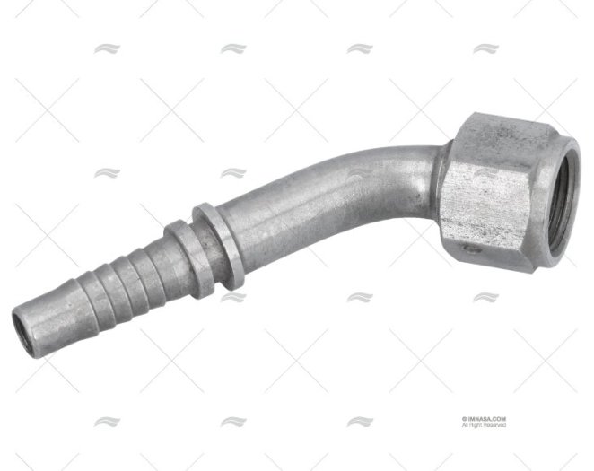 MACHO ROSCA GÁS   45 T3/8  - F3/8 INOX