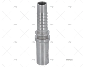 SPINA TUBO MASCHIO    T3/8  - D.12 INOX