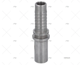 ESPIGÃO TUBO MACHO    T1/2  - D.15 INOX