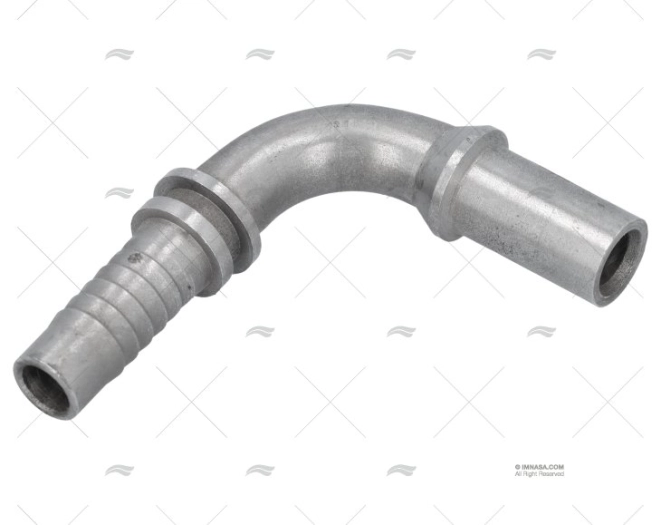 SPINA TUBO GOMITO 90 T1/2  - D.15 INOX