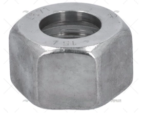 DADO FASCETTA FILETTATURA15L-22x150 INOX