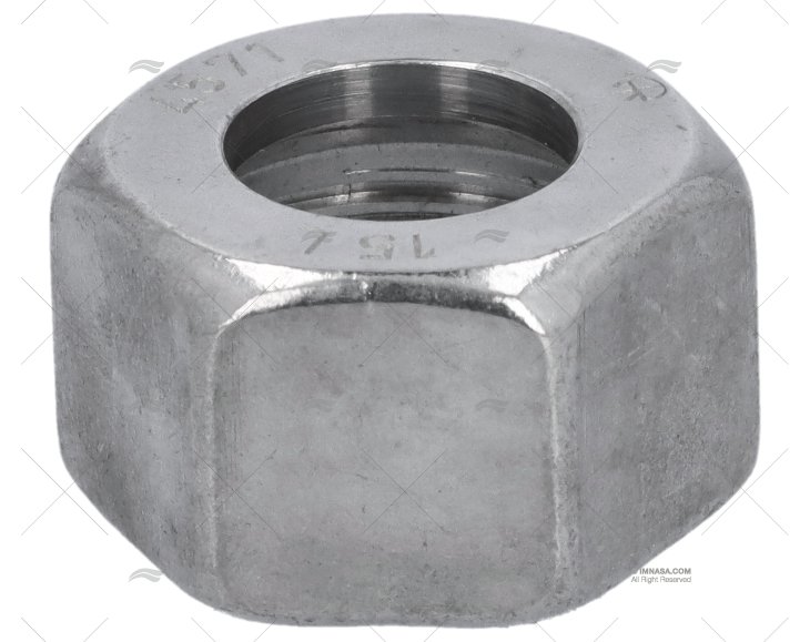 DADO FASCETTA FILETTATURA15L-22x150 INOX