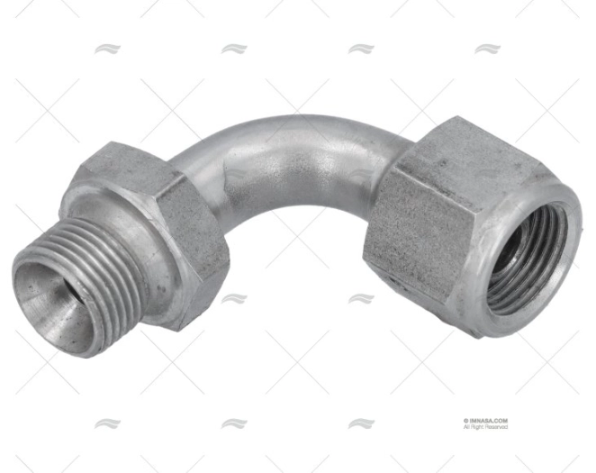 ADATTATORE M-H 90 3/8 INOX