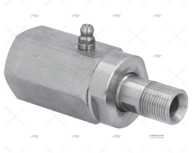 JUNTA GIRATÓRIA EM LINHA     3/8" INOX