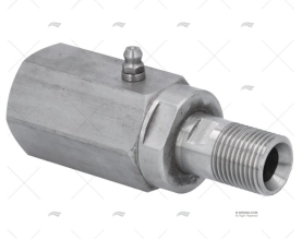 JUNTA GIRATÓRIA EM LINHA     1/2" INOX