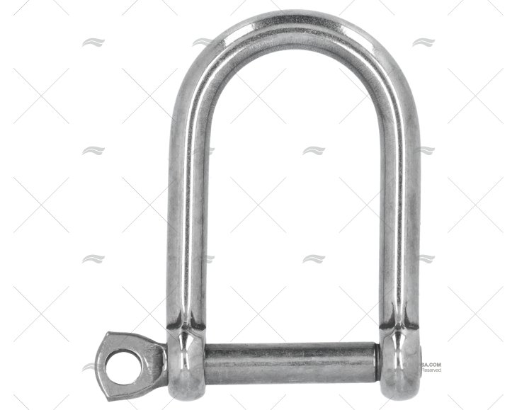 SHACKLE WIDE  8mm S.S.316