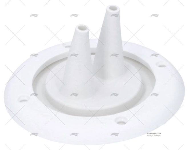 PASSAFIOS DUPLO SAÍDA BRANCO RIVIERA