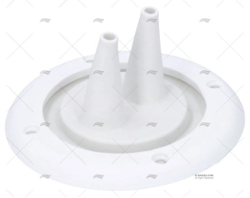 PASSAFIOS DUPLO SAÍDA BRANCO RIVIERA