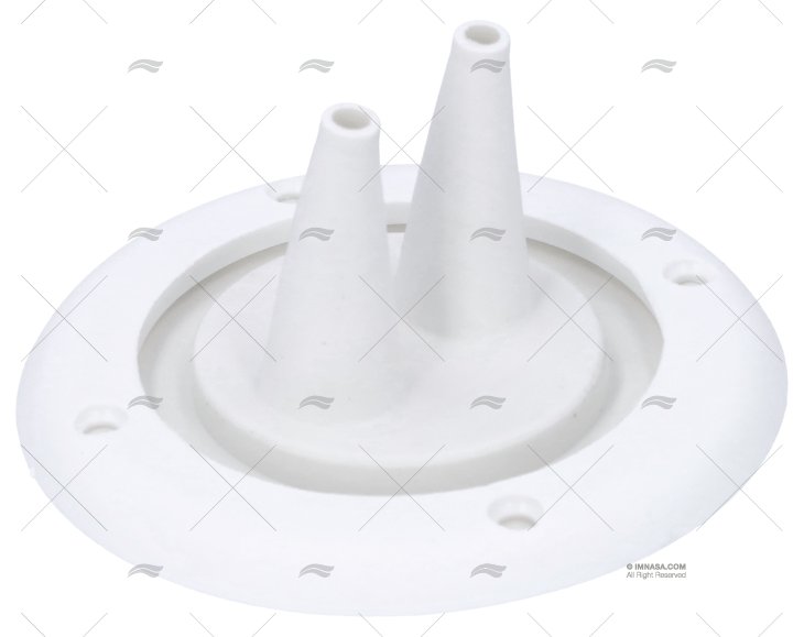 PASSAFIOS DUPLO SAÍDA BRANCO RIVIERA
