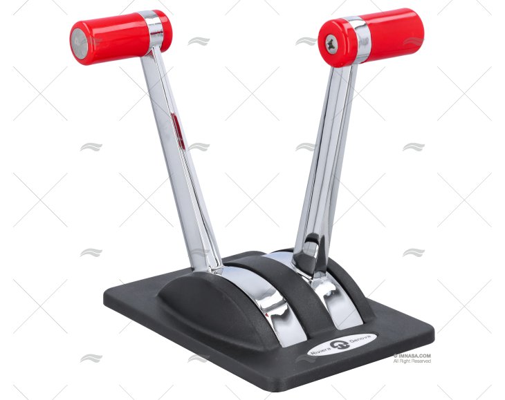 BOITIER BI-LEVIER/ACTION SIMPLE   ROUGE RIVIERA