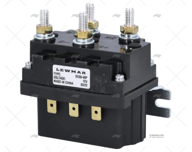 CONTACTOR COMPACTO DUPLO 12V DC66-46P LEWMAR
