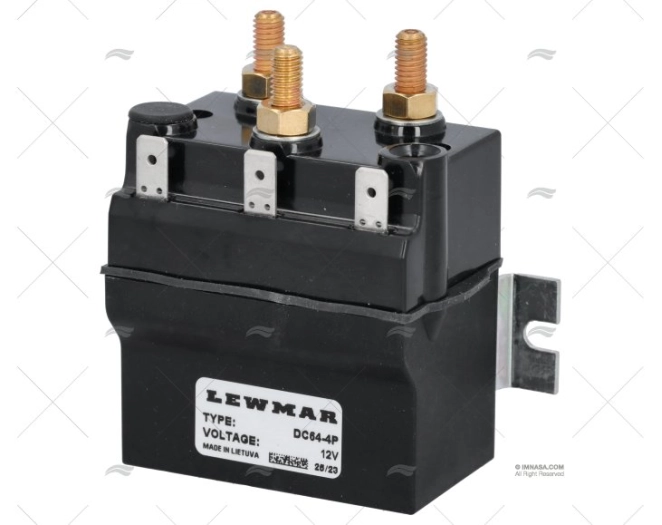 CONTACTOR COMPACTO DUPLO 12V DC64-4P LEWMAR